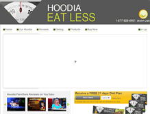 Tablet Screenshot of eating-less.com